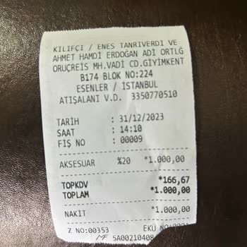 Malatya Park AVM Kılıfçım Yanıltıyor