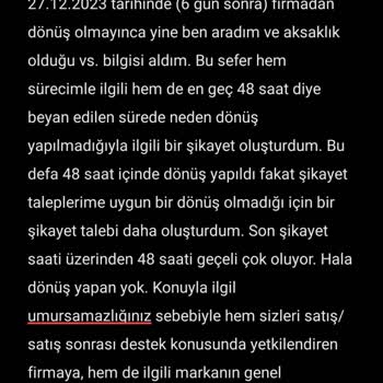 Atasun Optik Mağduriyetim Aylardır Devam Ediyor!