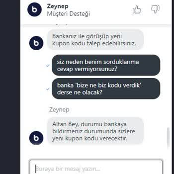 CepteTeb Blutv Kampanyası Hediye Kupon Problemi