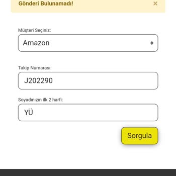AGT Kurye Kargo Takibi Ve Müşteri Hizmetleri Sorunu