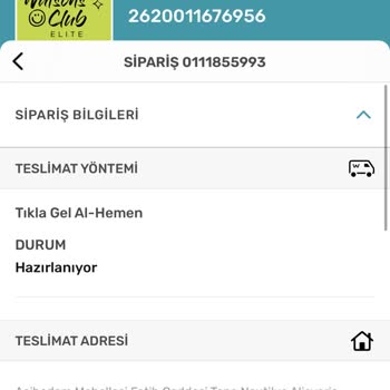 Watsons Siparişim 3 Haftadır Hazırlanıyor Görünüyor