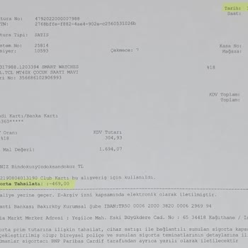 Media Markt Sigortalı Üründe Ücret Talebi