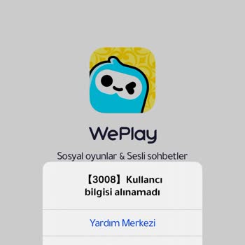 Weplay 3008 Kod Hatası