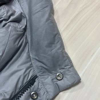 Lufian Gri Kaz Tüyü Mont