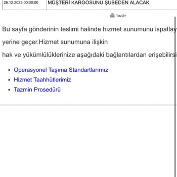 Aras Kargo Arsuz Kargoyu Dağıtıma Çıkarmadan İadeye Gönderiyor Bıktık!