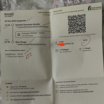 Kamil Koç Otobüs Bileti İptali Ve Para İadesi Sürecinde Yaşananlar