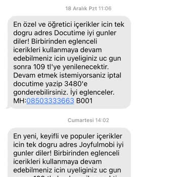 JoyfulMobi Yüksek Fatura Geldi