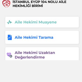 İstanbul Eyüp 18 Numaralı Aile Sağlığı Merkezi