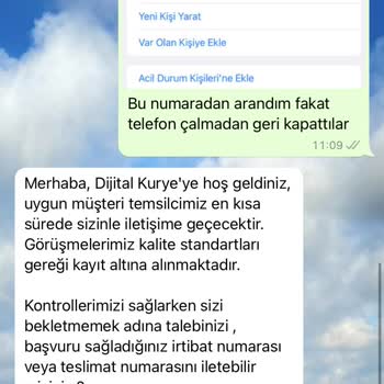 Dijital Kurye 5 Gündür Elime Ulaşamayan Sim Kartım!