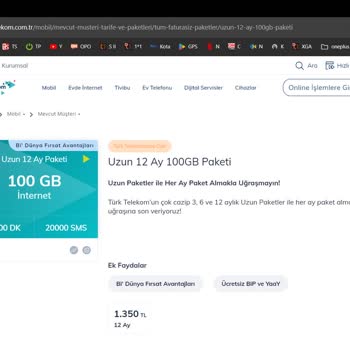 Türk Telekom Satışta Olup Da Satılmayan Paket