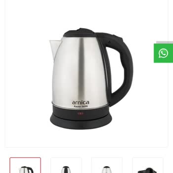 Arnica Küçük Ev Aletleri Mağazadan Aldığımız Su Isıtıcısının Garanti Sorunu