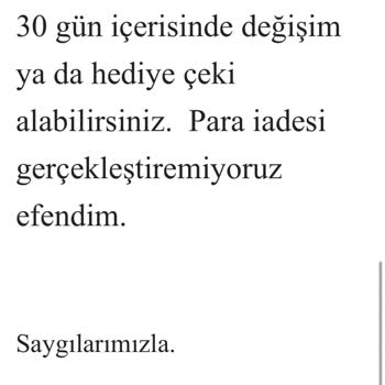 Tamer Tanca Konya Entepe AVM'de İade Sorunu