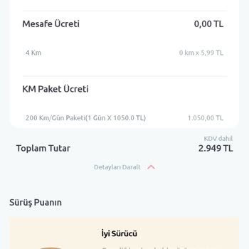 Tiktak Kirala Araç Arızalandı Kira Ücreti Eksik Ve 5 Saat Bekledim Araçta