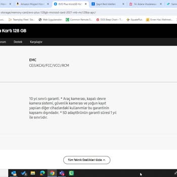 Samsung 128 GB Evo Plus