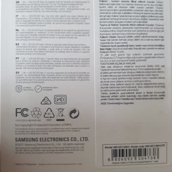 Samsung 128 GB Evo Plus