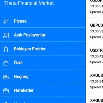 Theta Financial Market Theta Financial İade