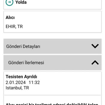 UPS Türkiye Kargo Ürün Teslimi Yapmıyor