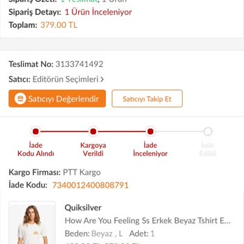 Trendyol İade Süreci Hakkında
