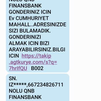 AGT Kurye (aynigunteslim.com) AGT Kargonun Umursamazlığı