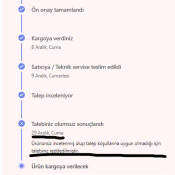 Hepsiburada / Tamir Ve Onarım Hizmeti Saçmalığı