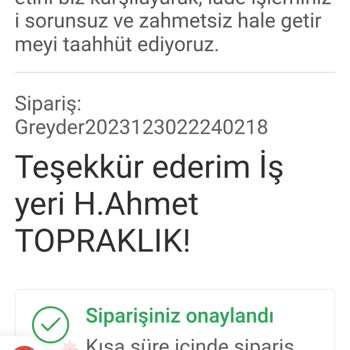 Greyder Sahte Site Şikayeti