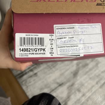 Ayakkabı Dünyası Skechers Ayakkabıda Topuk Sorunu!