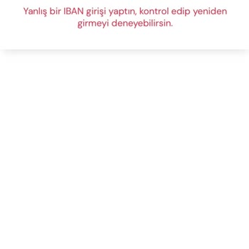 Milli Piyango Geçersiz IBAN Sorunu