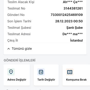 Trendyol Express Trendyol Expres Kargomu Kaybetti