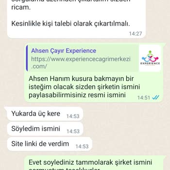 Experience Çağrı Merkezi Çağrı Merkezi Eğitim Hayal Kırıklığı