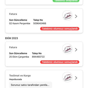 Hepsiburada Garantiye Gönderdiğim Ürünü Geri Göndermiyor!