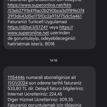 Superonline Sürekli Ücret Yansıtması