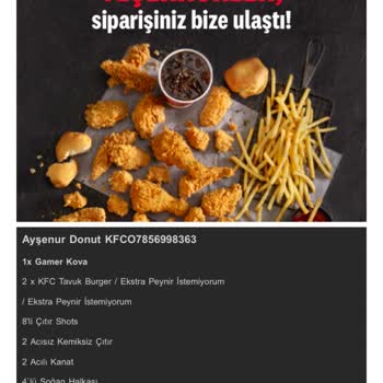 KFC Para Çalıyor Artık