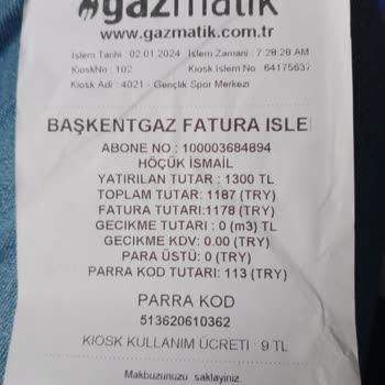 Gazmatik Para Üstünü Vermedi