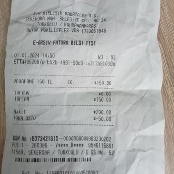 Vodafone Hattıma Yüklediğim Tl Düşmüyor