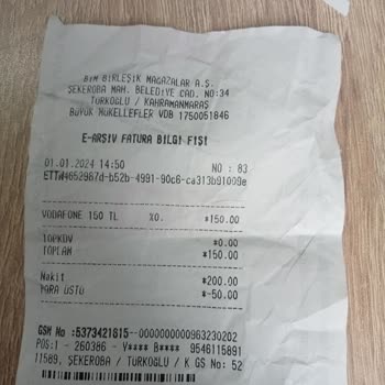 Vodafone Hattıma Yüklediğim Tl Düşmüyor