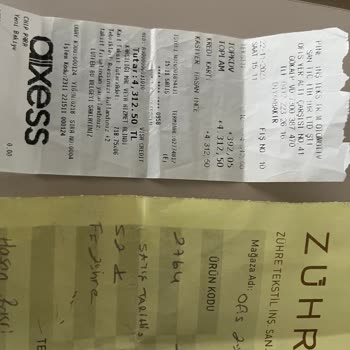 Zühre Giyim (zuhre.official) Giyim Mağazasından Alınan Ürünün İade Sorunları