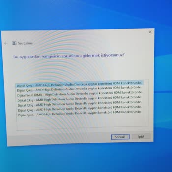 Trendyol Bilgisayarımın Ses Sorunu Çözülemiyor!