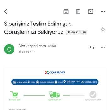 Çiçek Sepeti Teslim Etmedi Ama Kabul Etmiyor