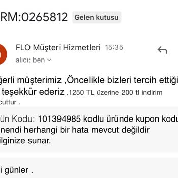 FLO Ayakkabı FLO İndirim Kodu Mağduriyeti