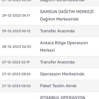 Kargomsende Ve MAVİ'den Şikayetçiyim.