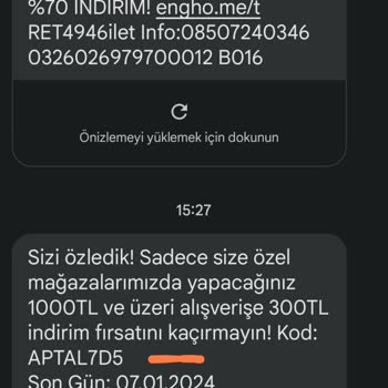 English Home İndirim Kodu Şikayeti