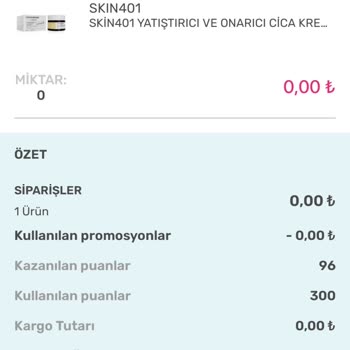 Watsons Sipariş İptali İptal İptal