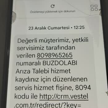 Vestel Buzdolabı Hayal Kırıklığı