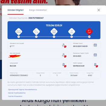 Aras Kargo Ürünlerime Zarar Veriyor, Getirmiyor!