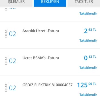Denizbank Fatura Ödemede Aracılık Ücreti