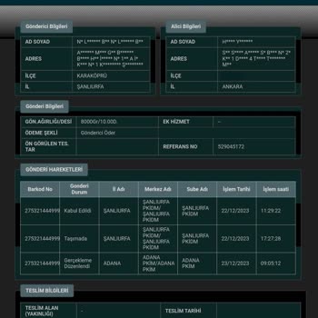PTT Kargo 10 Gün Oldu Kargomu Teslim Etmedi