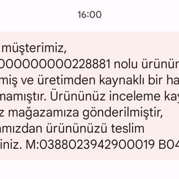 FLO Ayakkabı Ürünün Kısa Sürede Hasar Görmesi Ve İade Sorunu
