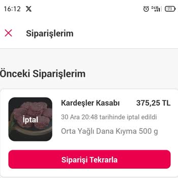 Yemeksepeti İademi Günlerdir Yapmıyor