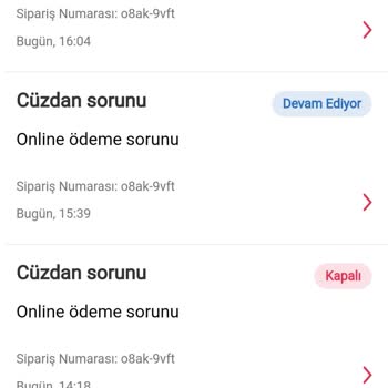 Yemeksepeti İademi Günlerdir Yapmıyor