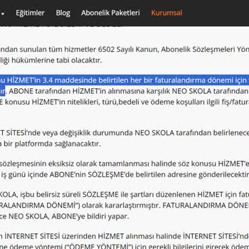 Neo Skola Habersiz Para Çekme İşlemi